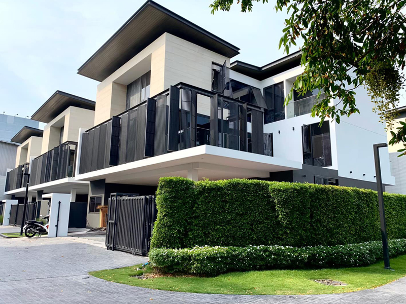 รั้วบ้านไทรเกาหลี-ตัวอย่างรั้วบ้านจากต้นไทรเกาหลี