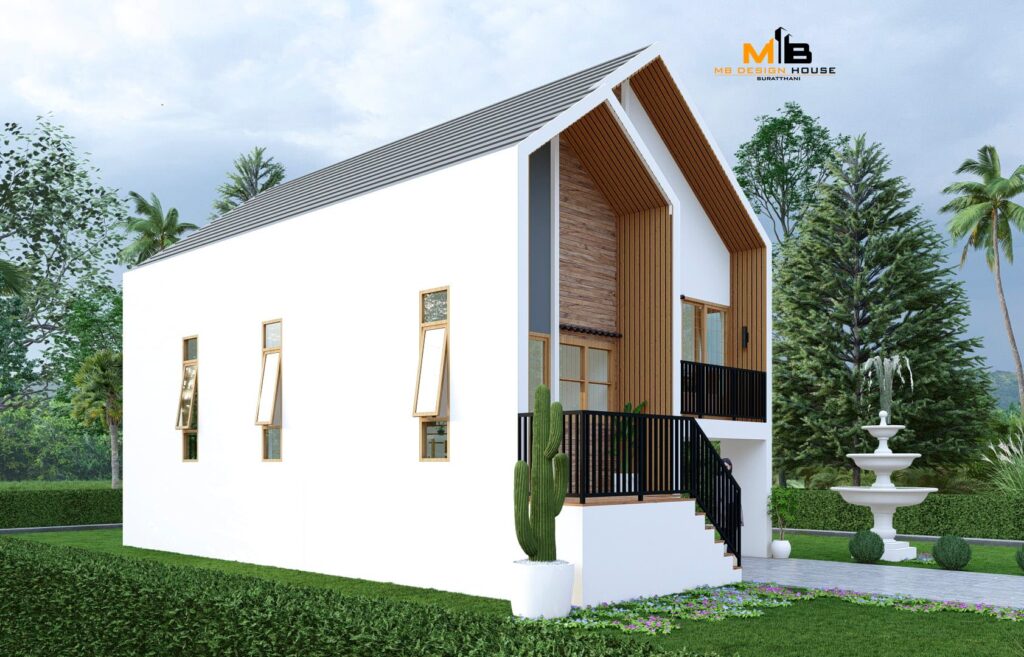 แบบบ้าน-นอร์ดิกชั้นครึ่ง-ด้านข้าง