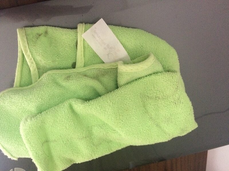 ล้างแอร์ด้วยตัวเอง-ผ้าสำหรับเช็ดแอร์