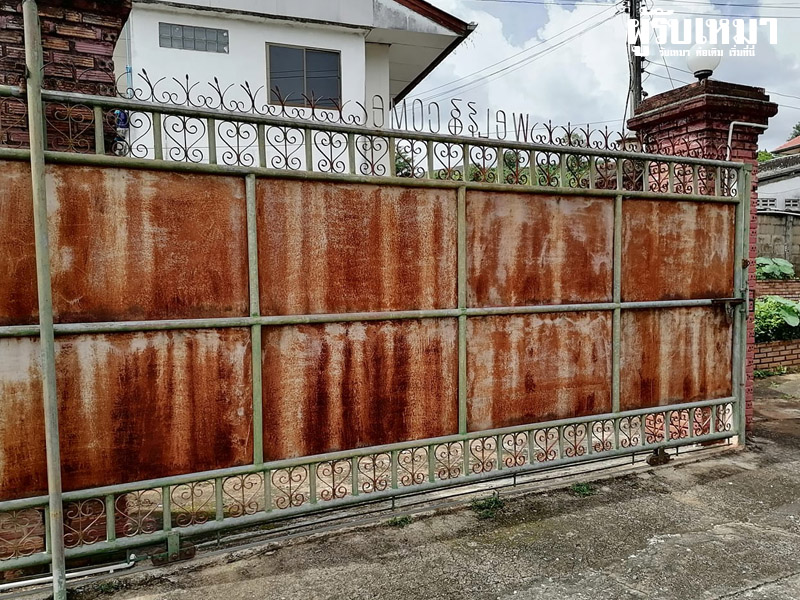 รั้วเหล็กดัดเป็นสนิมแก้ยังไงดี