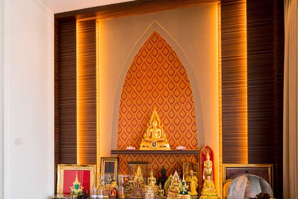 การจัดห้องพระ