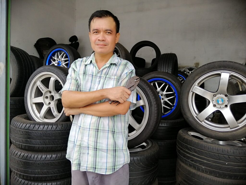 ปะยางรถยนต์ ส.เจริญการยาง