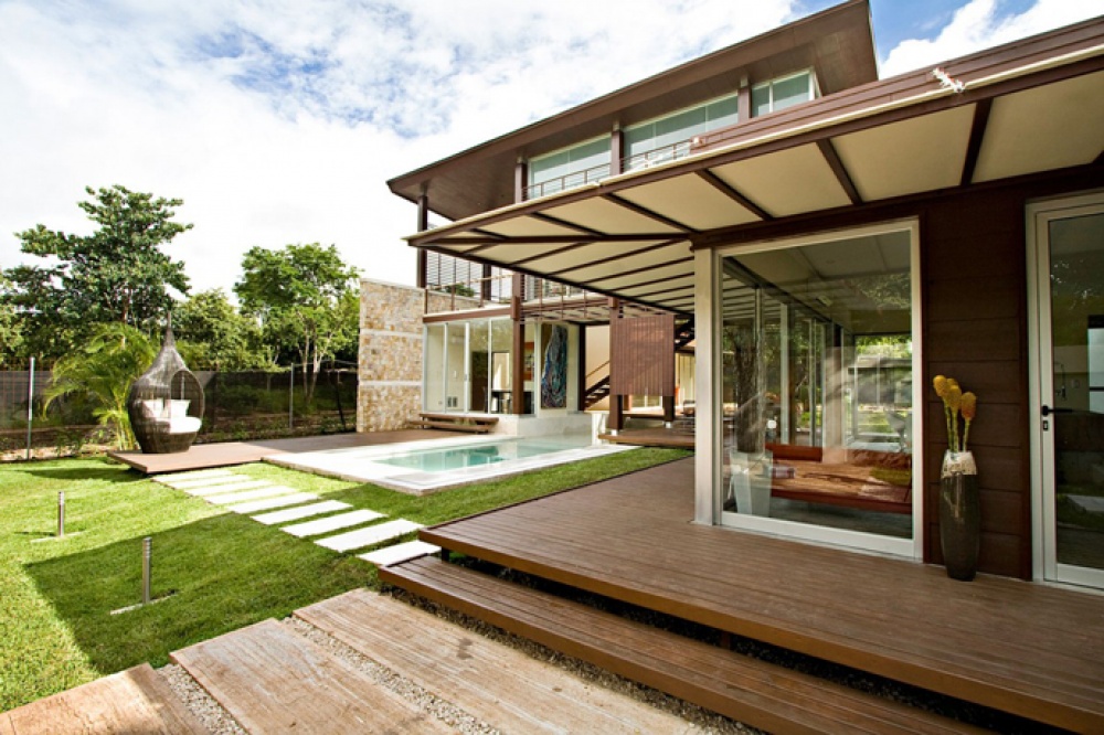 บ้านโมเดิร์น Orizon House คอสตาริกา ภายนอก