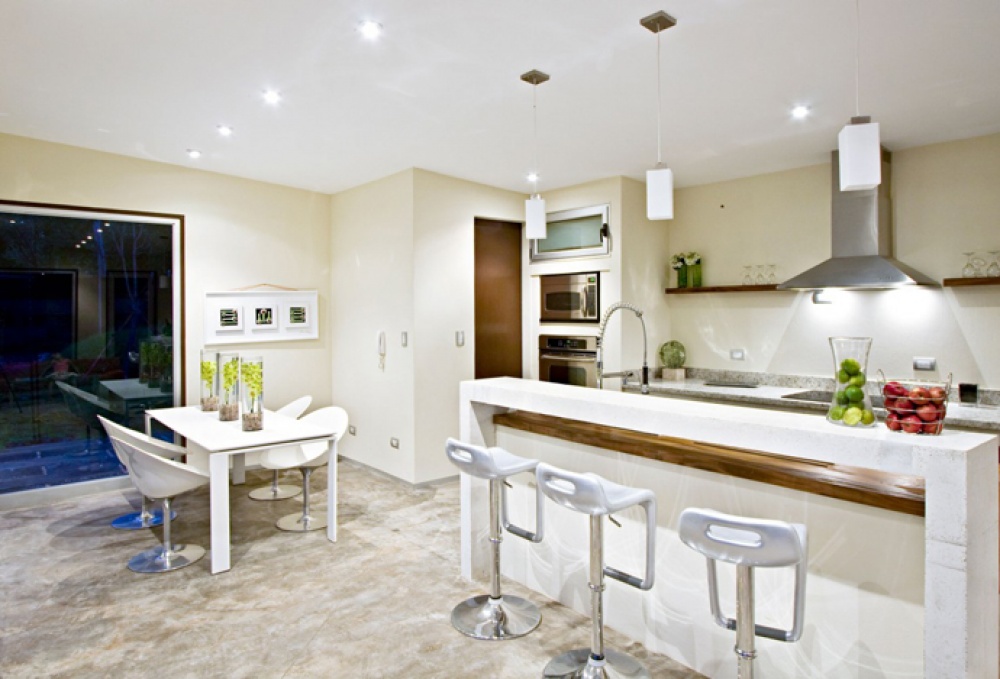 บ้านโมเดิร์น Orizon House คอสตาริกา ห้องครัว